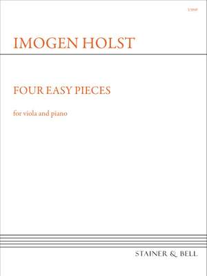 Holst, Imogen: Four Easy Pieces for Viola and Piano
