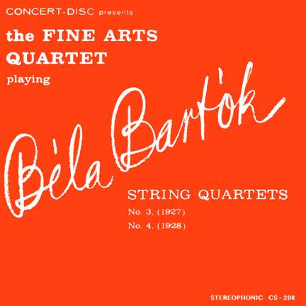 Bartók: String Quartets No. 3 & No. 4
