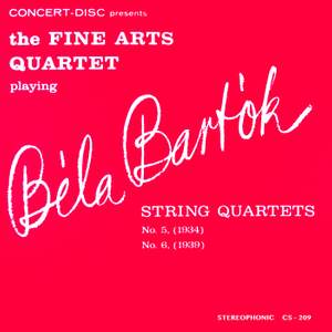 Bartók: String Quartets No. 5 & No. 6