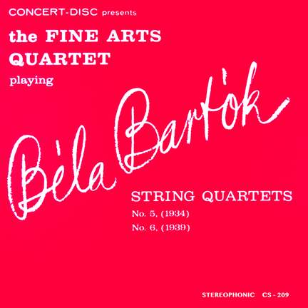 Bartók: String Quartets No. 5 & No. 6