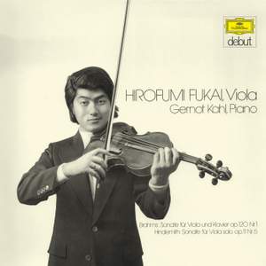 Brahms: Viola Sonata in F Minor, Op. 120 No. 1 / Hindemith: Sonata for Solo Viola No. 1, Op. 11 No. 5