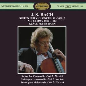 J. S. Bach: Suites for Violoncello Nos. 4-6, BWV 1010-1012