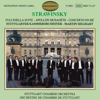 Stravinsky: Pulcinella Suite, Apollon Musagète, Concerto in D