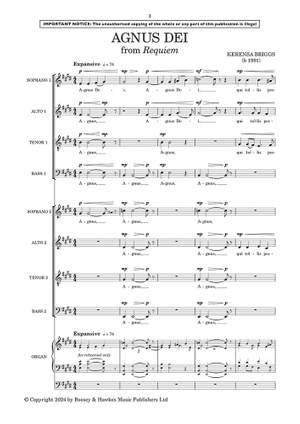 Briggs, Kerensa: Agnus Dei (from Requiem)