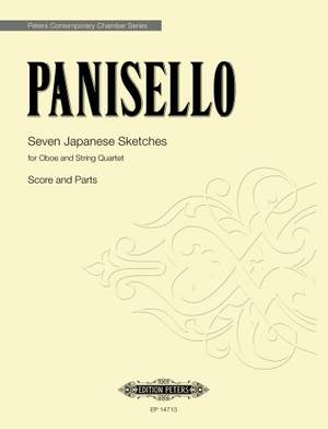 Panisello, Fabian: Seven Japanese Sketches (score & parts)