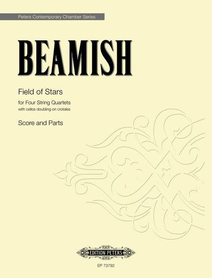 Beamish, Sally: Field of Stars (4 string quartets)