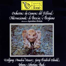 Wolfgang Amadeus Mozart, Georg Friedrich Händel, Johann Sebastian Bach