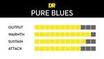 DR Strings Pure Blues Electric Light - 3 Pack Product Image