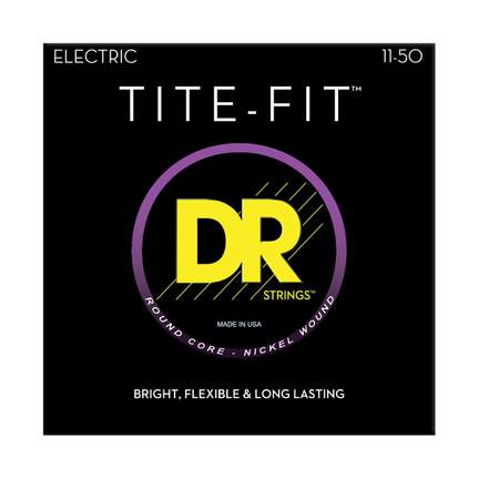 DR Strings Tite-Fit Electric Extra Heavy - 3 Pack