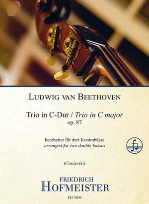 Beethoven, L v: Trio in C-Dur op. 87