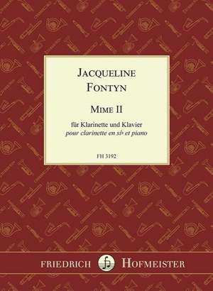 Fontyn, J: Mime II
