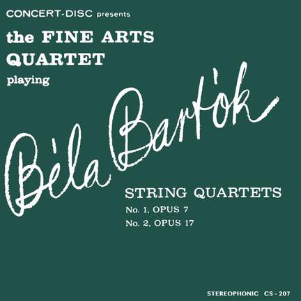 Bartók: String Quartets No. 1 & No. 2