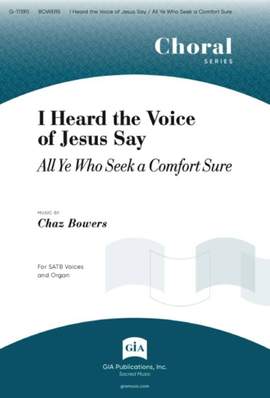 Chaz Bowers: I Heard the Voice of Jesus Say