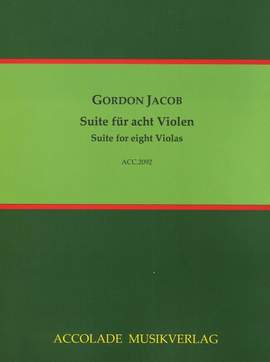 Jacob, G: Suite für acht Violen
