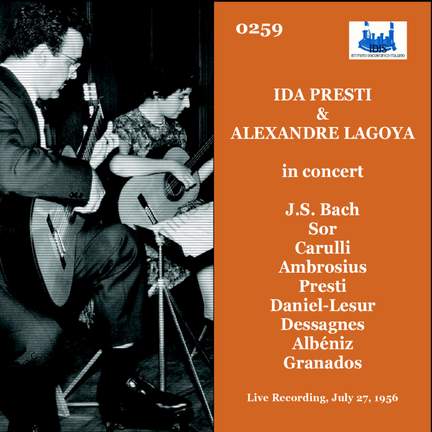 IDA PRESTI & ALEXANDRE LAGOYA