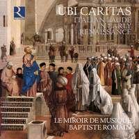 Ubi caritas. Italian Laude in Early Renaissance