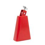 Percussion Plus red cowbell - 6" Product Image