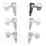 D'Addario Auto-Trim Locking Tuning Machine, Single Treble Side Machine, Chrome Product Image