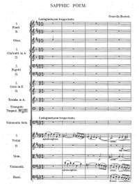 Bantock, Granville: Sapphic Poem (1909)