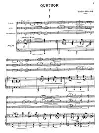 Roger-Ducasse, Jean: Piano Quartet (1912)