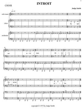 Smith, Judge: Requiem Mass (1975)