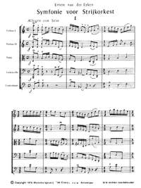 Van der Eyken, Ernest: Symfonie voor strijkorkest (1967)