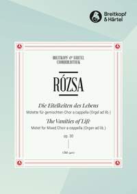 Miklós Rózsa: The Vanities of Life Op. 30