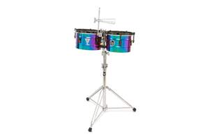 Latin Percussion Timbales Tony Succar Rainbow Signature 9 1/4" & 10 1/4"