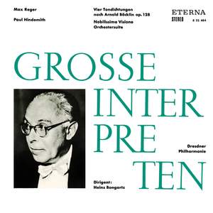 Reger: Vier Tondichtungen nach Arnold Böcklin - Hindemith: Nobilissima Visione