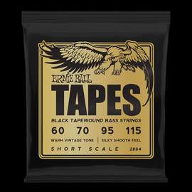 Ernie Ball Bass Tapes Short Scale Tapewound Strings 60-115
