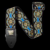 Ernie Ball Jacquard Strap - Kaleidoscope Blue