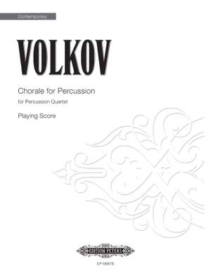 Dmitri Volkov: Chorale For Percussion