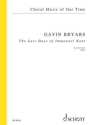 Bryars, G: The Last Days of Immanuel Kant