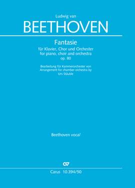 Beethoven, Ludwig van: Fantasia for piano, choir and orchestra