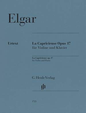 Elgar: La Capricieuse Op. 17
