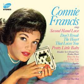Connie Francis Sings Second Hand Love & Pretty Little Baby Etc
