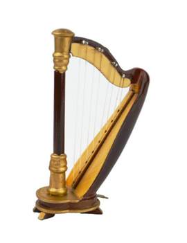 Magnet Wooden Harp