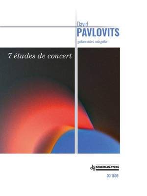 David Pavlovits: 7 études de concert
