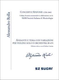 Alessandro Rolla: Andante e Tema con Variazioni BI479