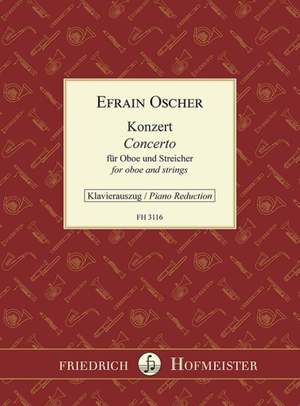 Efrain Oscher: Konzert für Oboe und Streicher