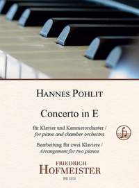 Hannes Pohlit: Concerto in E