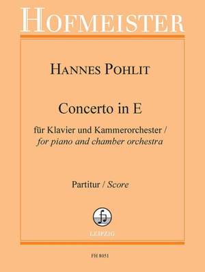 Hannes Pohlit: Concerto in E