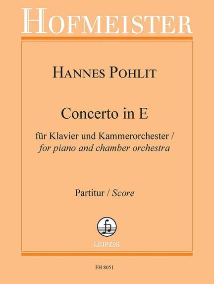 Hannes Pohlit: Concerto in E