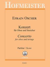 Efrain Oscher: Konzert für Oboe und Streicher