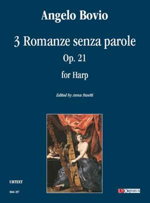 Angelo Bovio: 3 Romanze senza parole op. 21 per Arpa