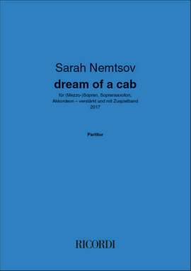 Sarah Nemtsov: dream of a cab