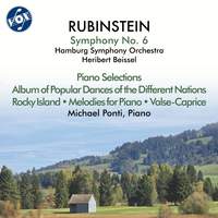 Rubinstein: Symphony No. 6 & Other Piano Selections