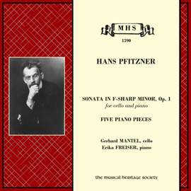 Pfitzner: Works for Cello and Piano