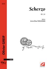 Olivier Greif: Scherzo, op. 52