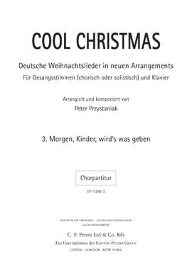 Karl Gottlieb Hering: Cool Christmas: Morgen, Kinder, wird’s was geben